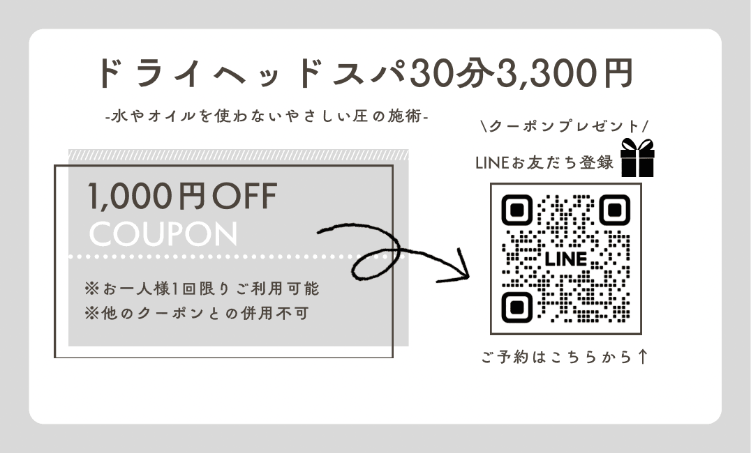 LINEお友だち登録クーポンプレゼントのご案内